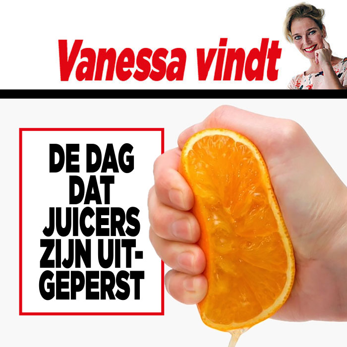 Vanessa vindt iets over juicers