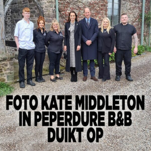 Foto Kate Middleton in peperdure B&amp;B duikt op