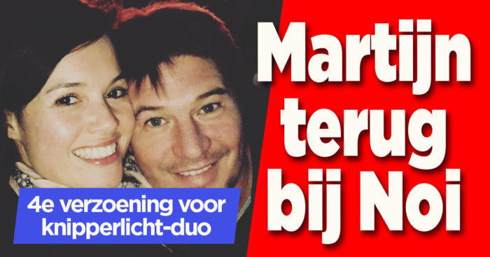 Martijn Krabbé herenigd met ex