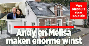 Andy en Melisa verkopen huis met 4 ton winst
