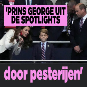 &#8216;Prins George door pesterijen uit de spotlights&#8217;