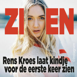 ZIEN: Rens Kroes deelt eerste foto van dochter