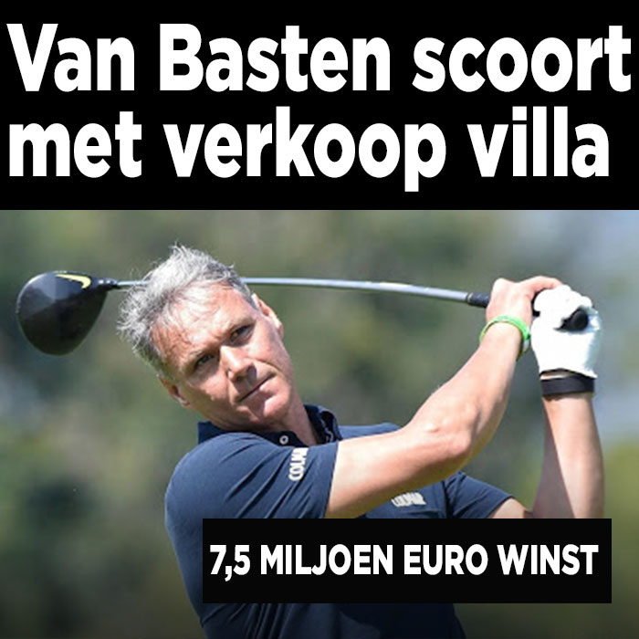 Binnenkijken: Marco van Basten scoort miljoenenbedrag met verkoop villa