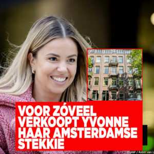 Voor zóveel verkoopt Yvonne Coldeweijer haar Amsterdamse stekkie