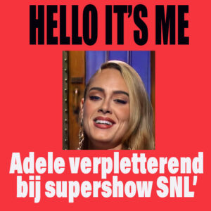 Adele maakt verpletterende indruk in USA: Hello, it&#8217;s me