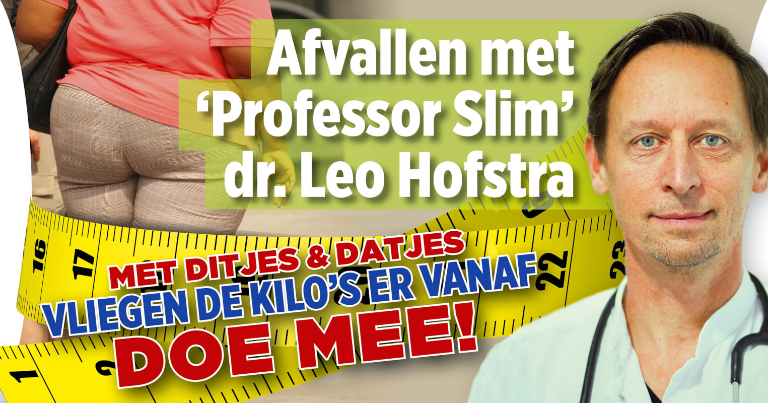 Gratis workshop Slim-dieet met prof. dr. Leonard Hofstra op 14 september