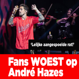 Fans woest op André Hazes: &#8216;Lelijke rat!&#8217;