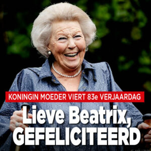 Verjaardagsfeest prinses Beatrix (83) in corona-stijl