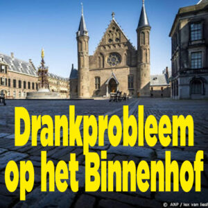 Drankprobleem op Het Binnenhof