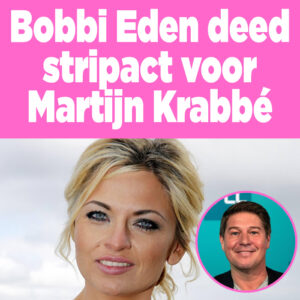 Bobbi Eden&#8217;s eerste stripact ooit was voor Martijn Krabbé
