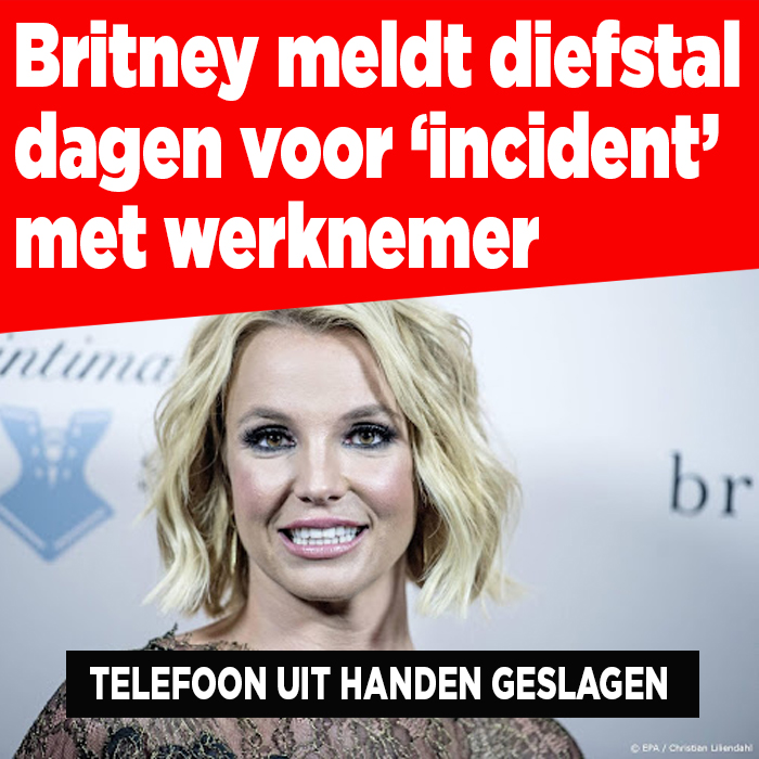 Britney Spears belde politie dagen voor &#8216;agressief incident&#8217; met werknemer