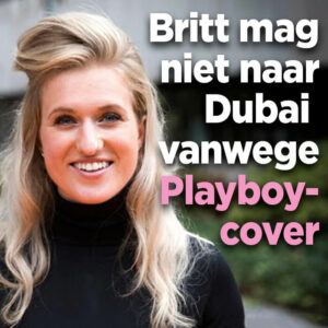Britt Dekker mag niet naar Dubai vanwege Playboy-cover