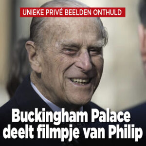 Buckingham Palace deelt filmpje van prins Philip