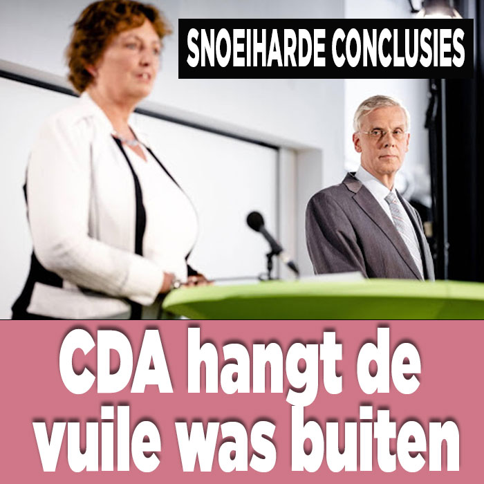 CDA rapport commissie Spies