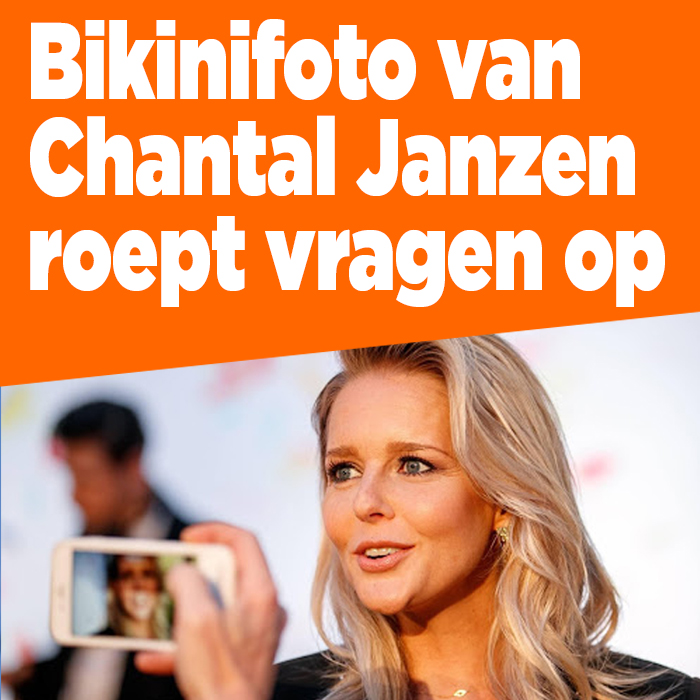 Bikinifoto Chantal Janzen roept vragen op