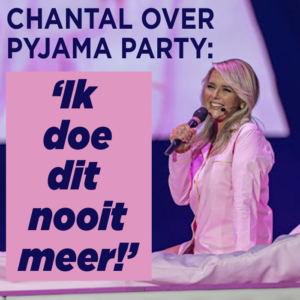 Chantal Janzen over pyjama party: &#8216;Ik ga dit nooit meer doen&#8217;