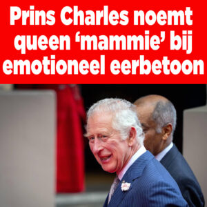 Prins Charles noemt queen &#8216;mammie&#8217; tijdens emotioneel eerbetoon