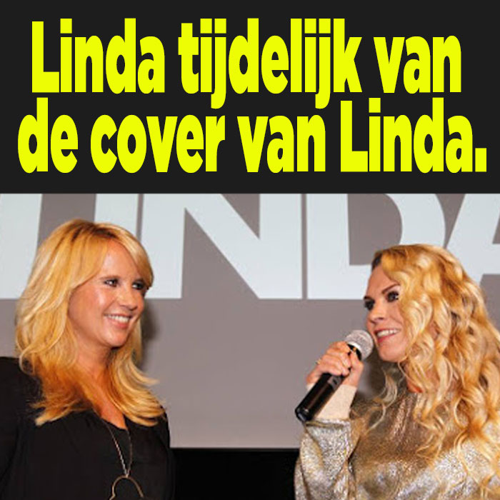 Linda de Mol gaat (tijdelijk) van de cover van de Linda.