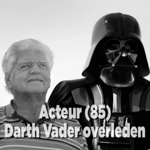 Acteur Darth Vader overleden