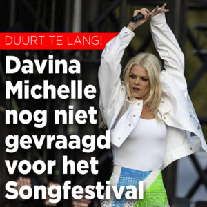 Davina Michelle nog steeds niet gevraagd voor Songfestival