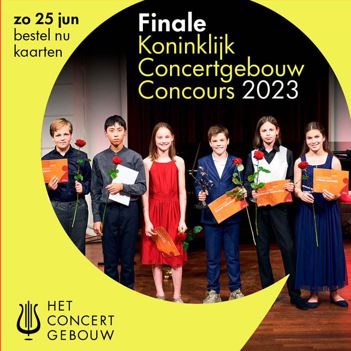 Kom naar het Koninklijk Concertgebouw Concours 2023: er zijn nog kaarten!
