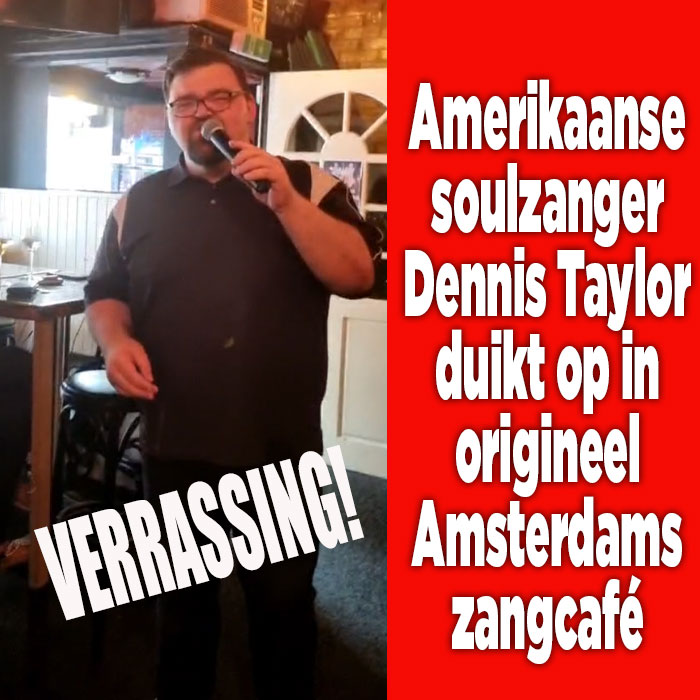 Verrassingsoptreden Amerikaanse soulzanger in Amsterdams café