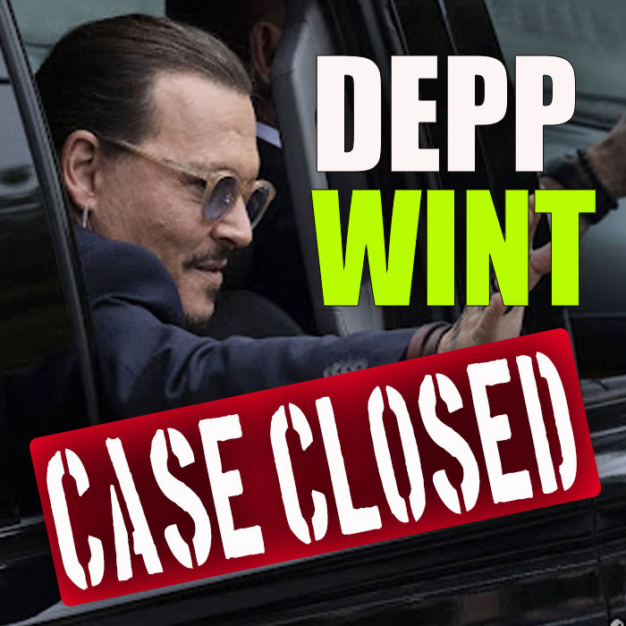 BREAKING: Johnny Depp wint rechtszaak