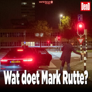 Wat is Mark Rutte aan het doen?