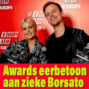 Armin en Davina dragen Top 40 Award op aan zieke Marco Borsato