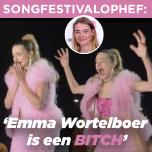 Emma Wortelboer geeft ongezoute mening over songfestivalophef