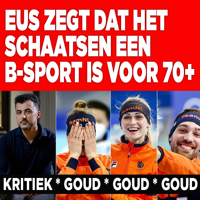 Eus beledigt de Nederlandse schaatsfans