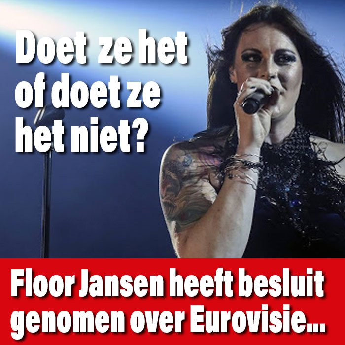 Floor Jansen heeft besluit genomen over deelname Eurovisiesongfestival