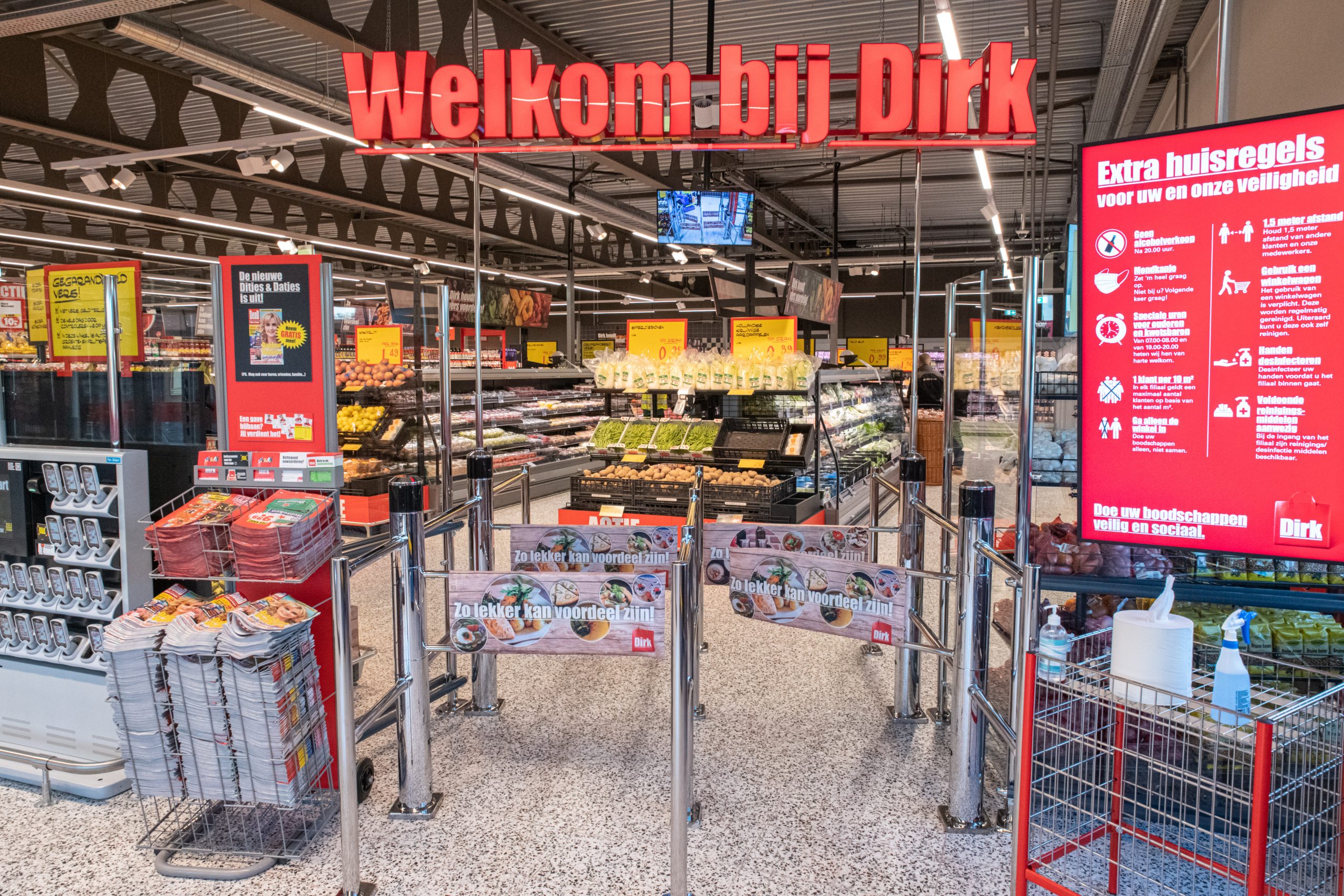 Nieuwe filialen Dirk in Utrecht en Zevenbergen