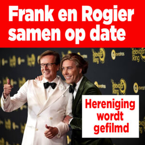 Frank en Rogier samen op date