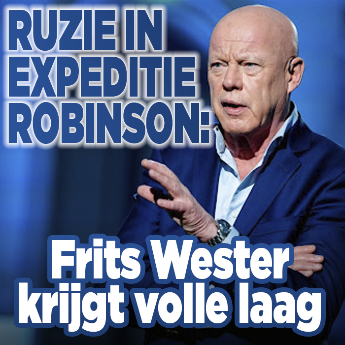 Ruzie in Expeditie Robinson: Frits Wester krijgt volle laag