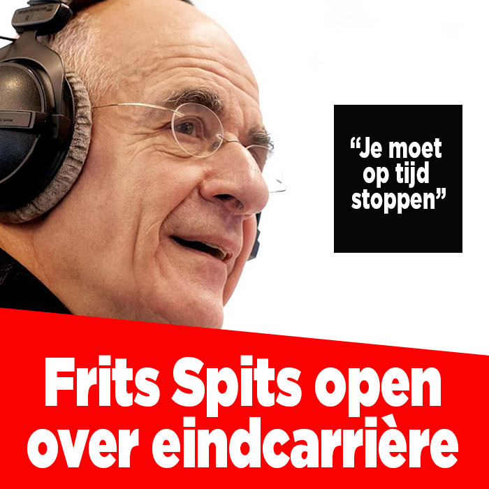 Frits Spits open over einde carrière: &#8216;Je moet op tijd stoppen&#8217;