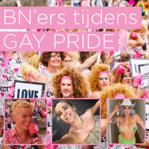 Zo zagen BN&#8217;ers eruit tijdens Gay Pride
