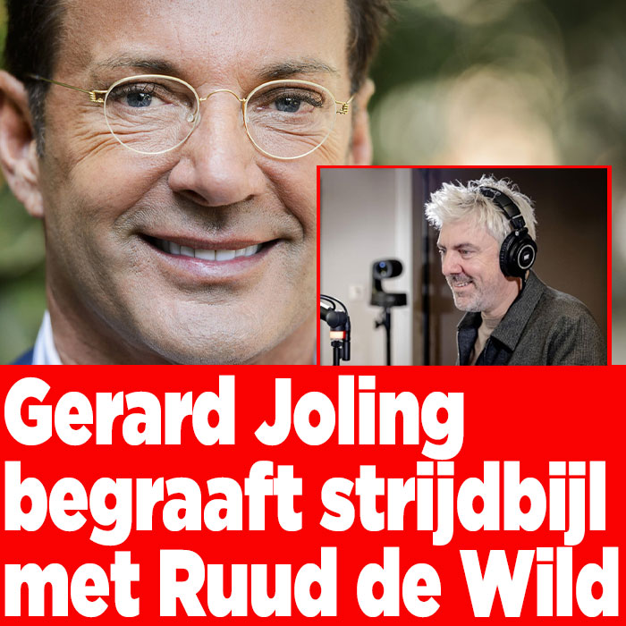 Gerard Joling begraaft strijdbijl met Ruud de Wild