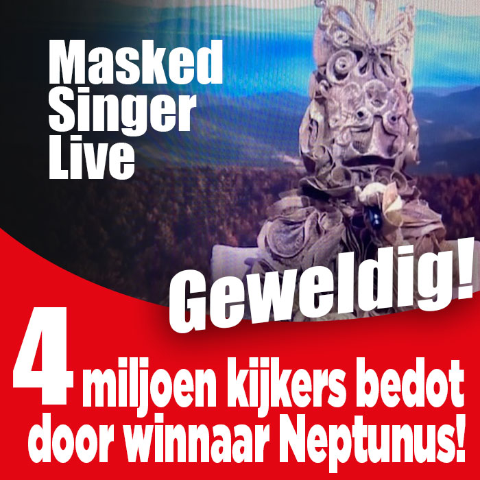 Jan Dulles Masked Singer|De Vos|De Zebra|De Panter|Neptunus|Finale van Masked Singer|Masked Singer Neptunus