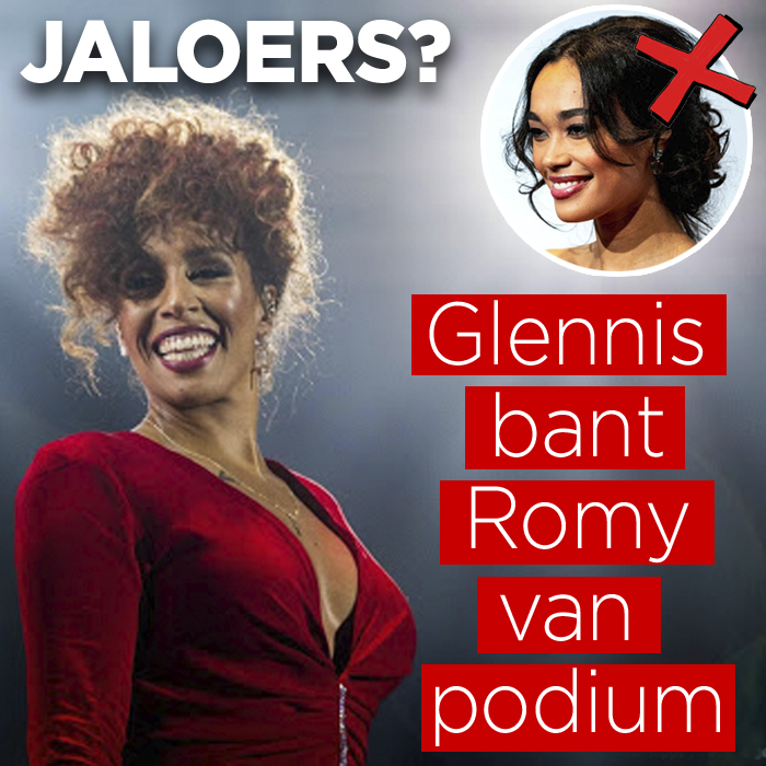 Romy Monteiro niet welkom als gastartiest bij concert Glennis