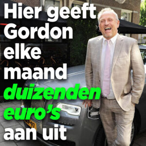 Hier geeft Gordon duizenden euro&#8217;s aan uit