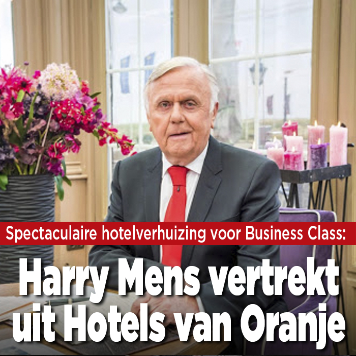 Spectaculaire hotelverhuizing talkshow Harry Mens na bijna kwart eeuw