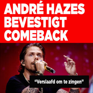 André Hazes bevestigt comeback