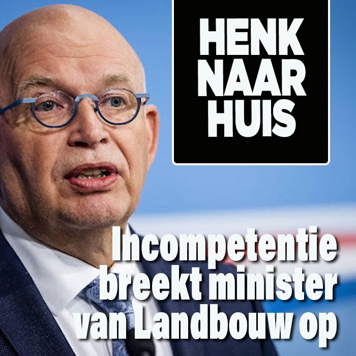 Crisis: Mislukte Landbouw-minister Henk Staghouwer uit het kabinet