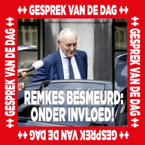D66 insinueert dat Johan Remkes onder invloed was!