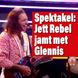 Kijken naar jamsessie Jett Rebel en Glennis Grace!