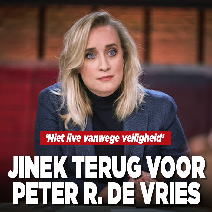 Eva Jinek terug op tv voor Peter R. de Vries
