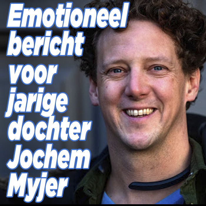 Jochem Myjer deelt emotioneel bericht voor jarige dochter