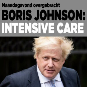 Boris Johnson op de IC