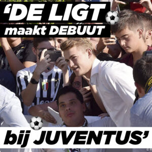 &#8216;De Ligt maakt zondag debuut bij Juventus&#8217;